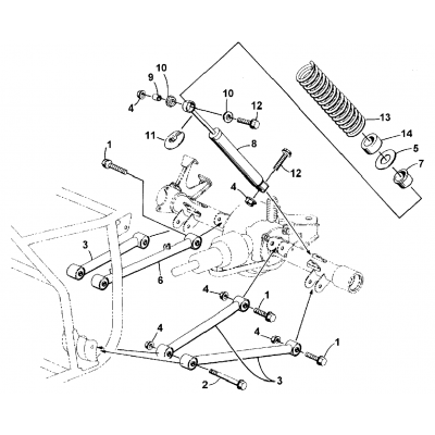 REAR SUSPENSION ASSEMBLY