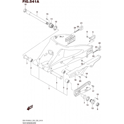 REAR SWINGINGARM