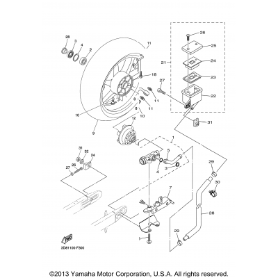 Rear Master Cylinder