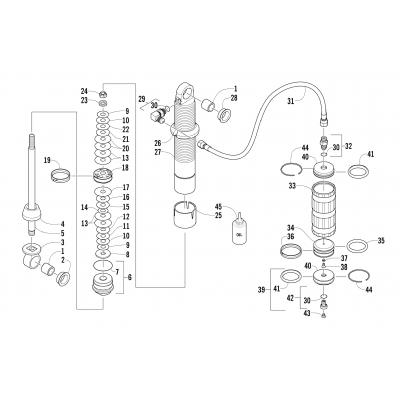 FRONT SUSPENSION SHOCK ABSORBER