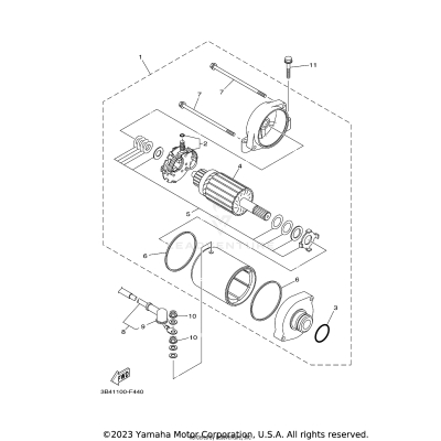 STARTING MOTOR