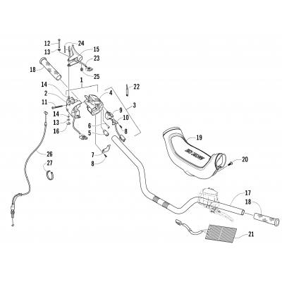 HANDLEBAR AND CONTROLS