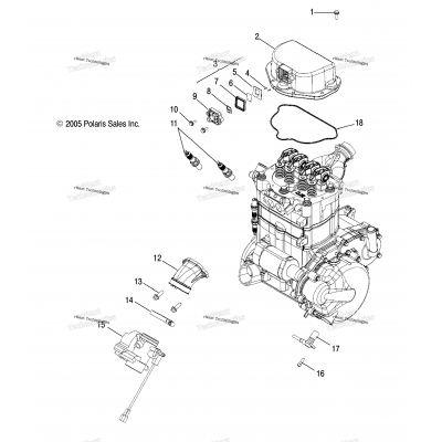 Throttle Body Mounting /Aq/At/Ax/Ay/Az