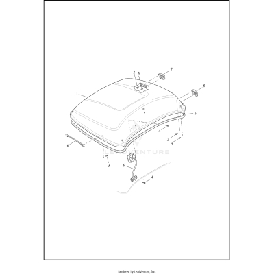 TOUR-PAK (COVER) - FLHTCUTG