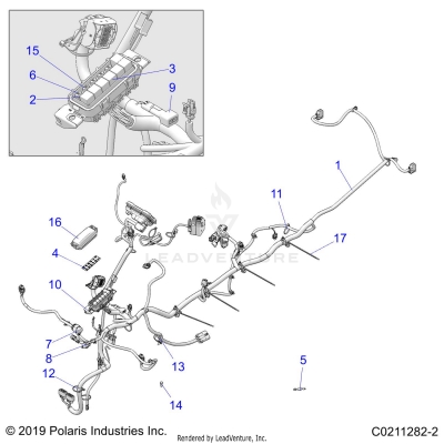 ELECTRICAL, MAIN WIRE HARNESS - A20SJE57AX/BX (C0211282-2)