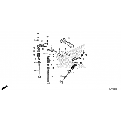 CAMSHAFT VALVE (RR.)