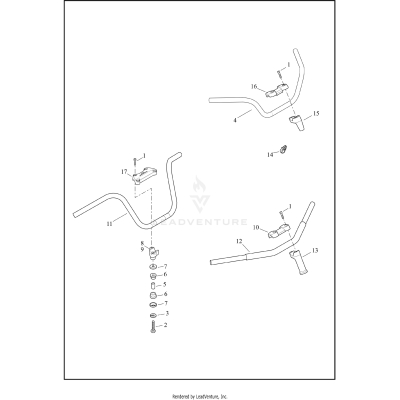HANDLEBAR - FXDBP & FXDBB