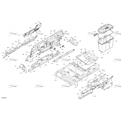 Cab Interior - Back Wall