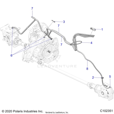 DRIVE TRAIN, DRIVE SYSTEM VENTING - A25SGE95AT (C102351)