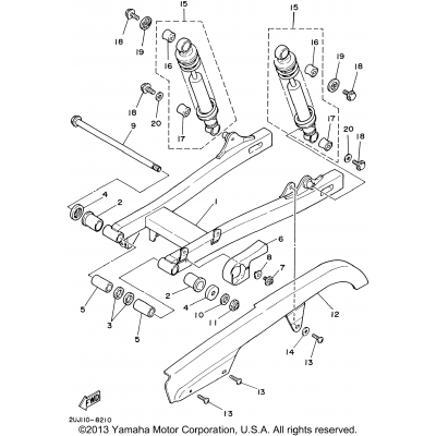 Rear Arm Suspension