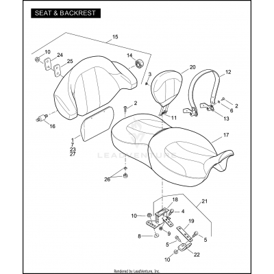 SEAT & BACKREST