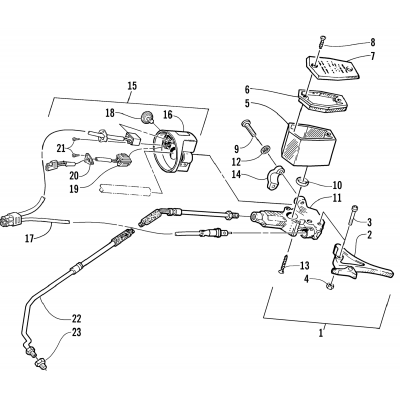 HYDRAULIC BRAKE CONTROL ASSEMBLY