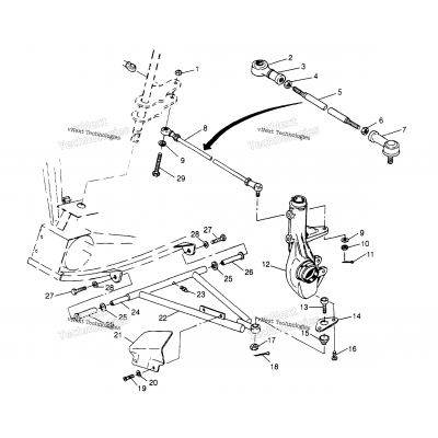 Aarm/Strut Mounting 6X6 300