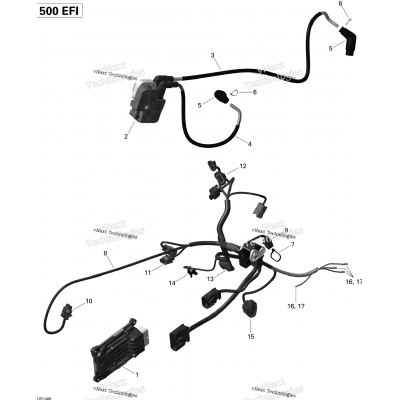 Engine Harness And Electronic Module