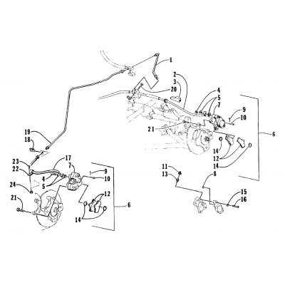 HYDRAULIC BRAKE ASSEMBLY