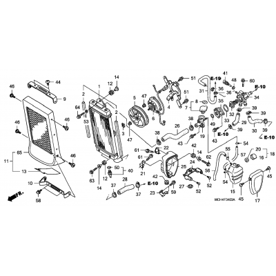 RADIATOR (VTX1800F)