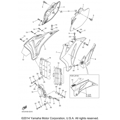 Side Cover Oil Tank