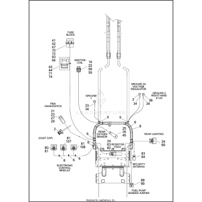 WIRING HARNESS, MAIN (3 OF 5)