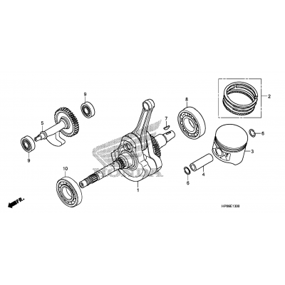 CRANKSHAFT / PISTON