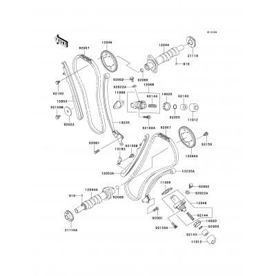 Camshaft(s)/Tensioner