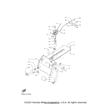 RADIATOR & HOSE