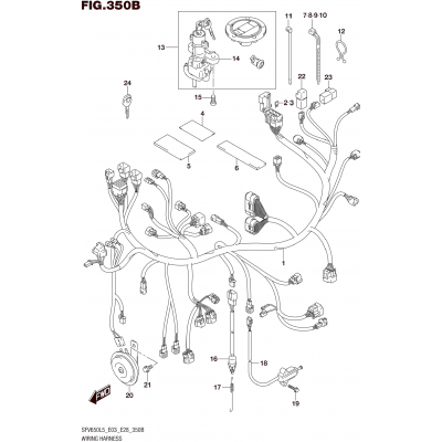 WIRING HARNESS (SFV650L5 E28)