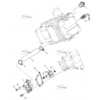 Water Pump Scrambler 500