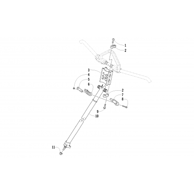 STEERING POST ASSEMBLY