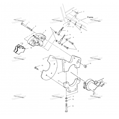 Rear Caliper Mounting