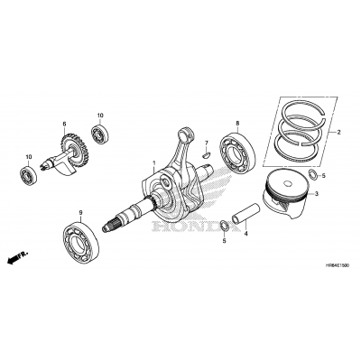 CRANKSHAFT / PISTON