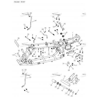 Frame And Body 166A-13