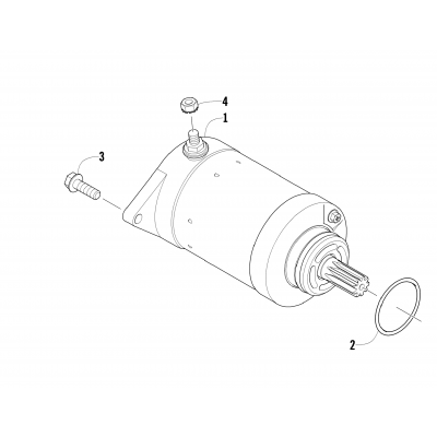 STARTER MOTOR ASSEMBLY