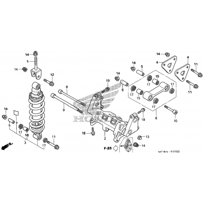 REAR SHOCK ABSORBER