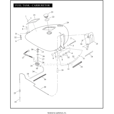 FUEL TANK - CARBURETOR
