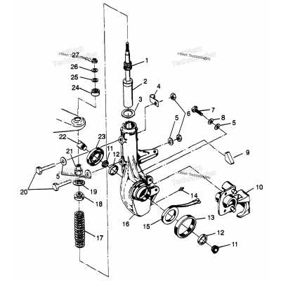 Front Strut Scrambler 400L