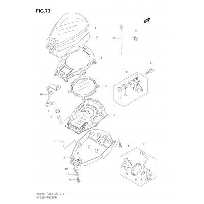 SPEEDOMETER (VL800C E28)