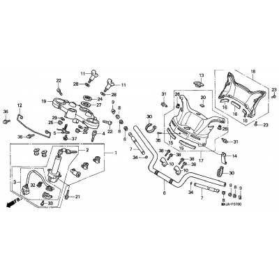 HANDLEBAR / TOP BRIDGE