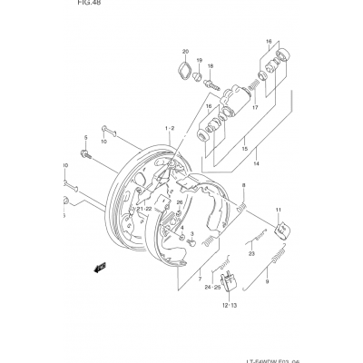 FRONT WHEEL BRAKE