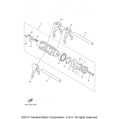 Shift Cam Fork