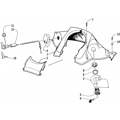 CONSOLE AND SWITCH ASSEMBLY