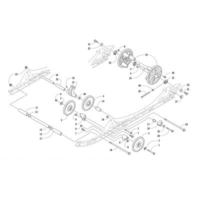 IDLER WHEEL ASSEMBLY