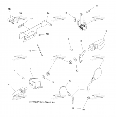 Turn Signals/Mirrors/Horn