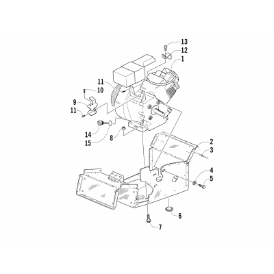 ENGINE AND RELATED PARTS