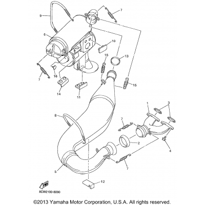 Exhaust For Mm600