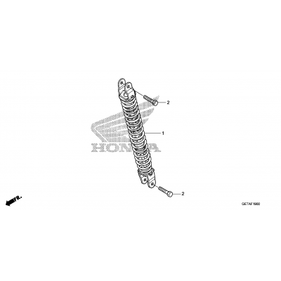 REAR SHOCK ABSORBER