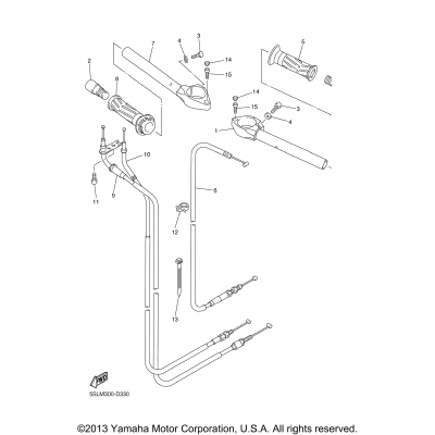 Steering Handle Cable