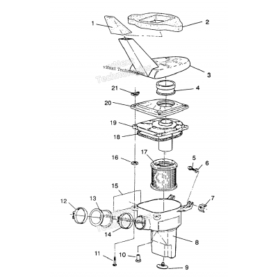 Air Box Assembly 4X4 250