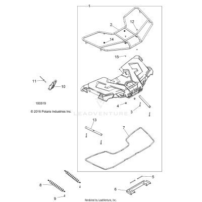 BODY, STORAGE, FRONT - A19SEF57B4 [100519]