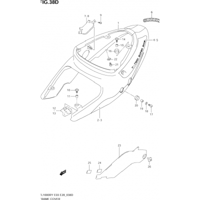 FRAME COVER (MODEL K2)