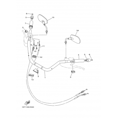 Steering Handle Cable